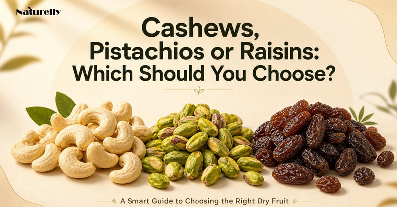 Cashews, Pistachios or Raisins: Which Should You Choose?