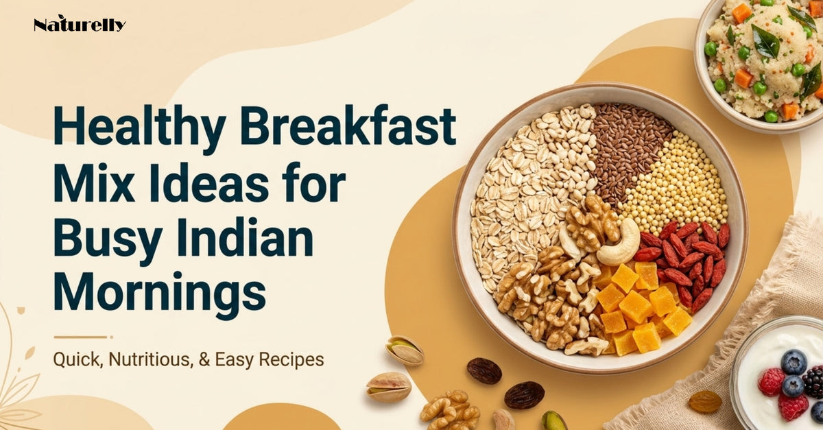 Healthy Breakfast Mix Ideas for Busy Indian Mornings